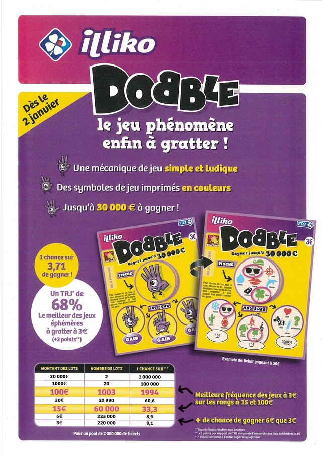Plaquette Dobble Dobble11