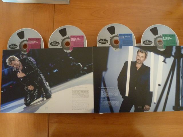 Le teaser du coffret 20 CD Johnny 1985-2005 Disque79