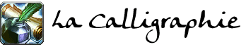 [Mtier] Calligraphie et Glyphes 00-cal10