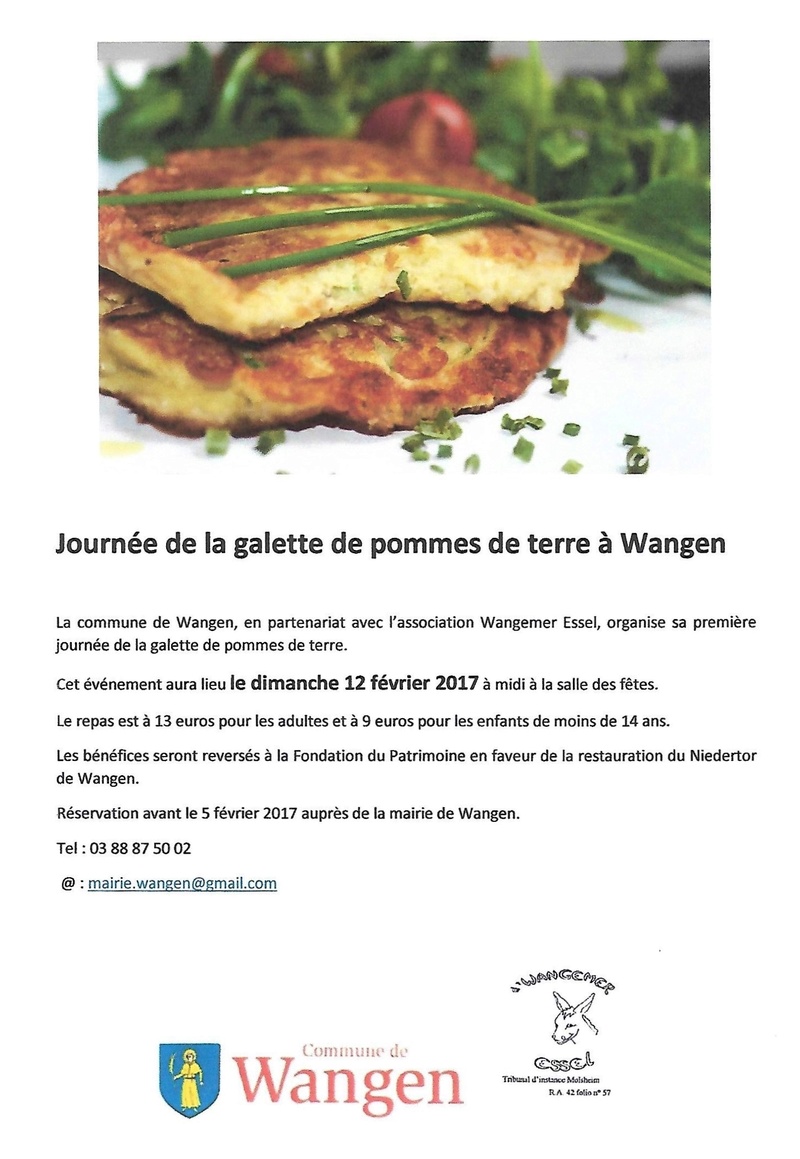 Première journée de la galette de pommes de terre à Wangen, dimanche 12 février 2017 à midi Scan0020