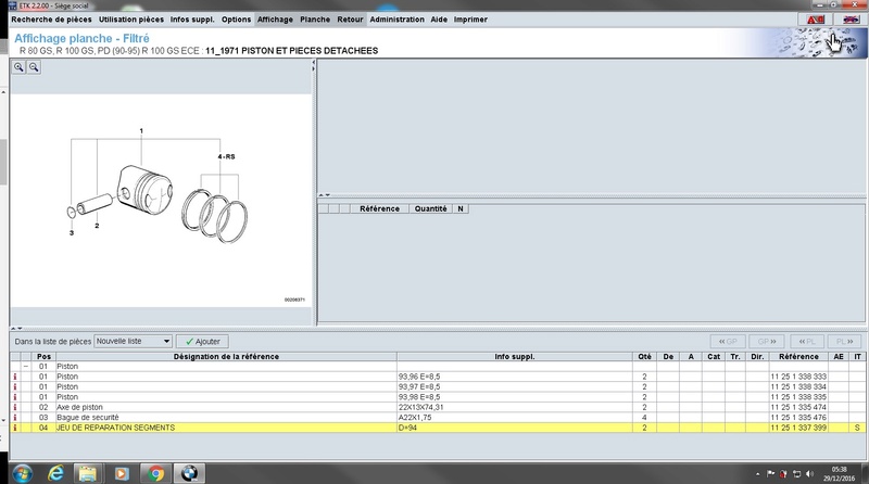 segment pour cylindre a /b/c ou nikasil Segm10