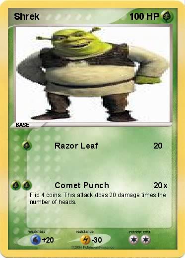 Fan cards - post your wannabe poke cards here - Page 2 Shrek_10