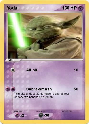 Fan cards - post your wannabe poke cards here - Page 3 Yoda_c10