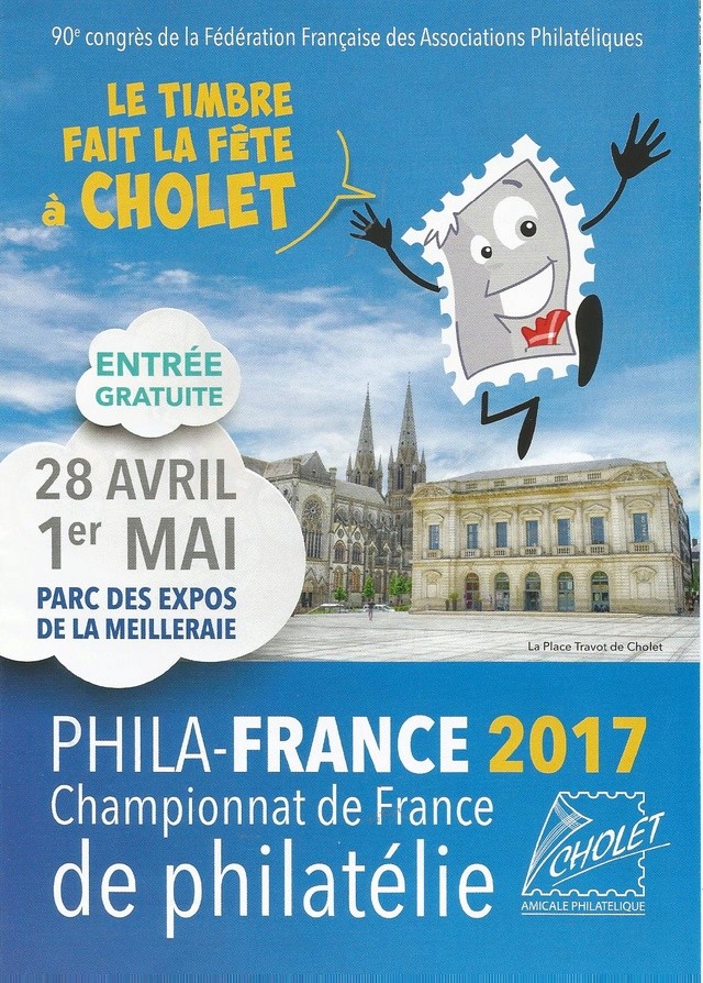 PHILA FRANCE 2017 CHOLET Cholet12