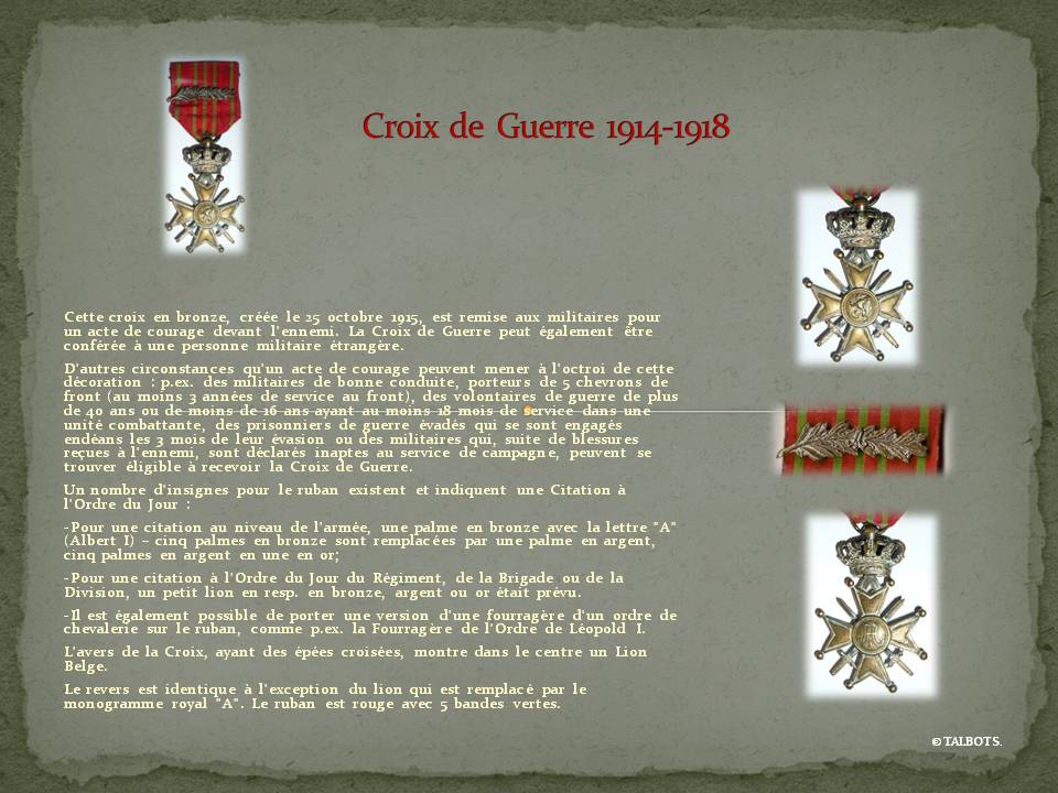 Médailles Belges 1914-1918 Croix_17