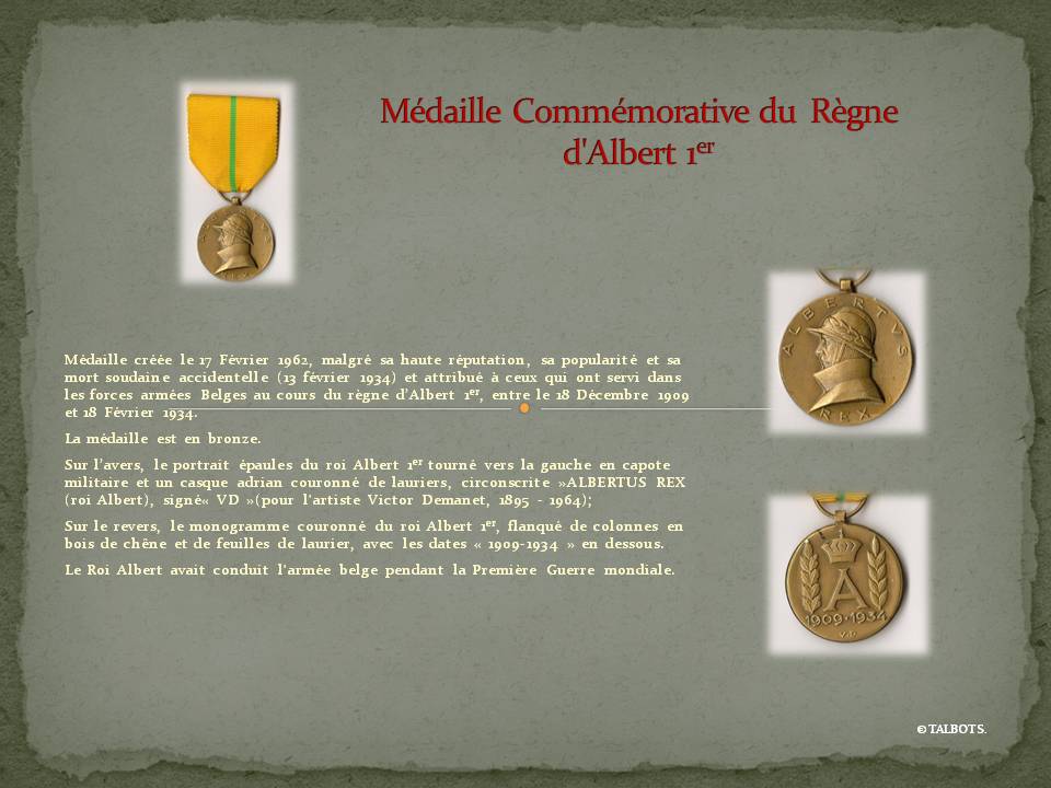 Médailles Belges 1914-1918 Madail20