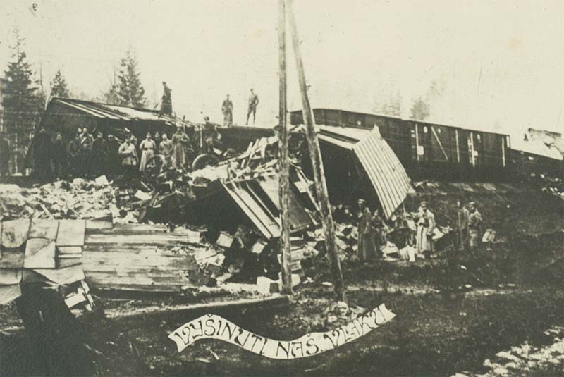 [HISTOIRE - GUERRE CIVILE RUSSE] Les trains de la Légion Tchèque Gare410