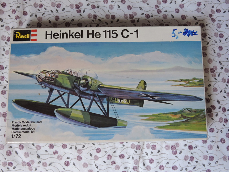 Heinkel He115 1/72 moule d'origine  Frog réédition Revell (VINTAGE) Heinke10