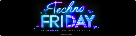 bouygues - Bouygues Telecom lance la Techno Friday jusqu'au 28 novembre 14801410