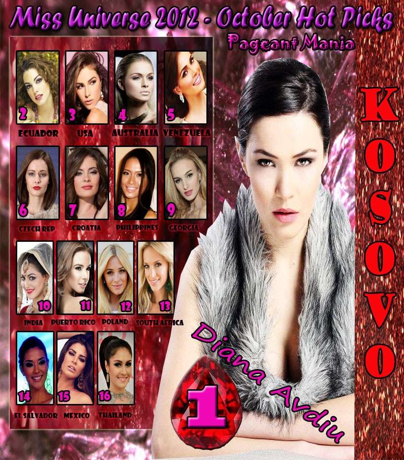 *** Miss Universe 2012  -  Final Hot Picks *** - Page 7 Muoct10