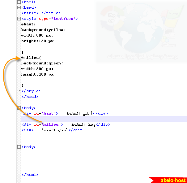 من تعلم انشاء المواقع من الصفر حتى الإحتراف بالـ HTML, CSS Aaaa10