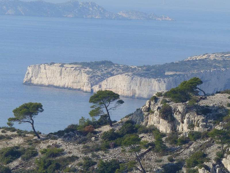 Photos complémentaires d'Arlette  à la rando plus calme des calanques P1050347