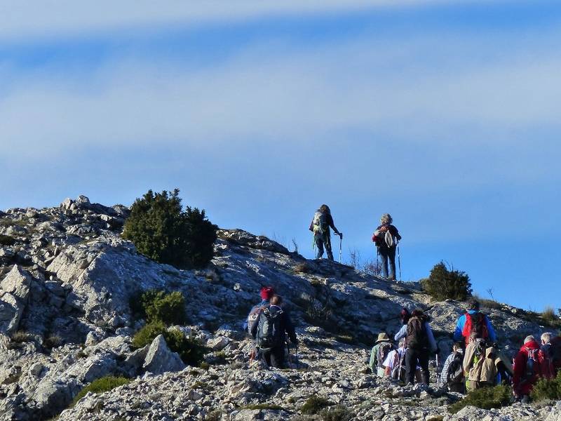 Randonnée plus calme de Jean-marie au Pic des Mouches-Jeudi 8décembre 2016 P1050420