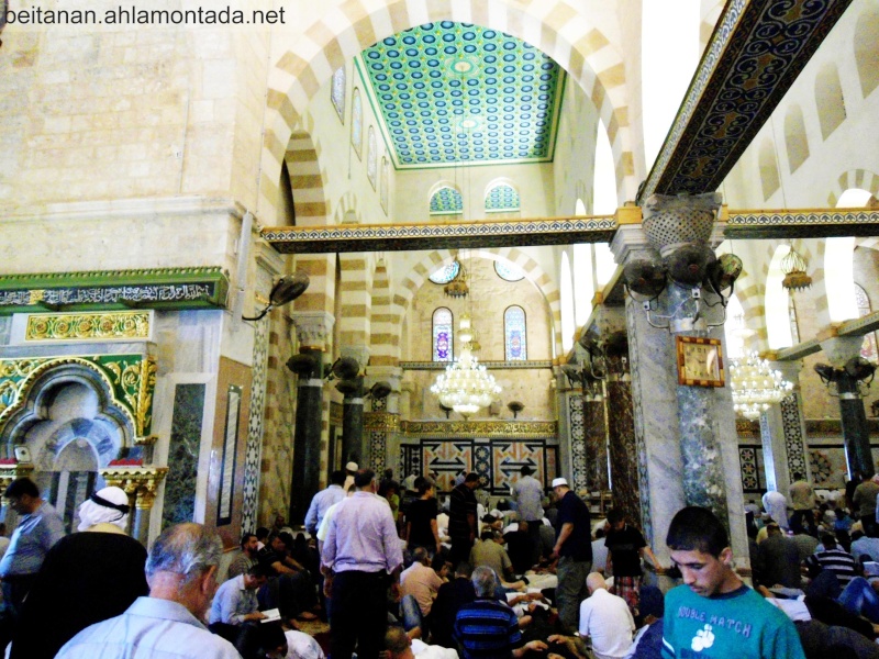 المسجد الأقصى في الجمعة الثانية من شهر رمضان Dsc00044