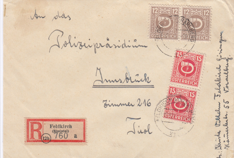 Posthornzeichnung  -  ANK 697-713  -  Belege - Seite 3 Img65