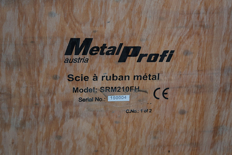 Scie à ruban à métaux MétalProfi SRM210FH 03_fyv18