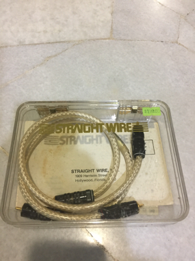 Straight Wire Maestro 0.5M RCA Interconnect (NOS) Sold Img_9915