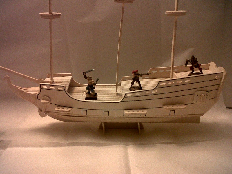 Pirate - Wooden Pirate Ship Model Ship110