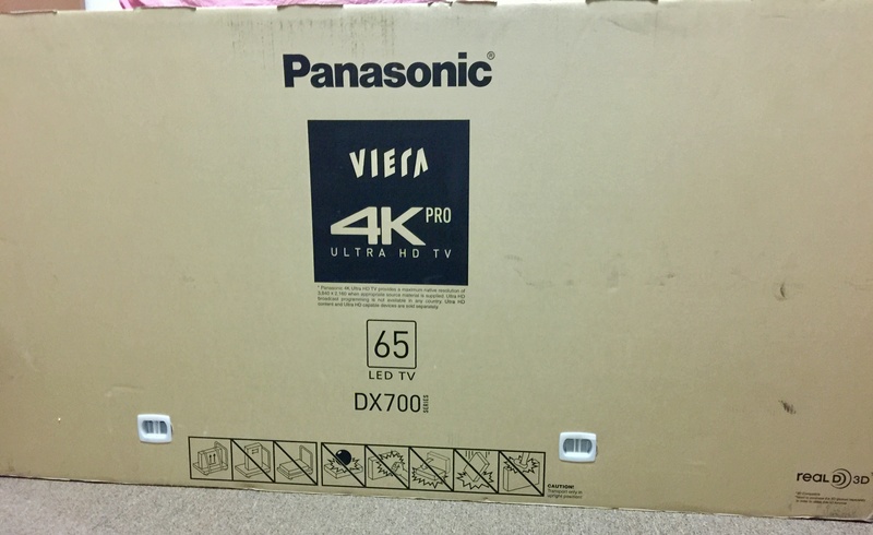 Panasonic 65" 4K LED tv (OPEN BOX) Img_0210