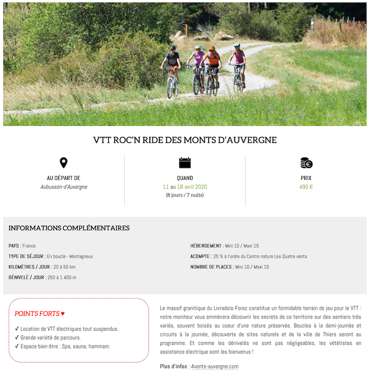 Catalogue des séjours et voyages à Vélo (et VTT) 2020 Captu133