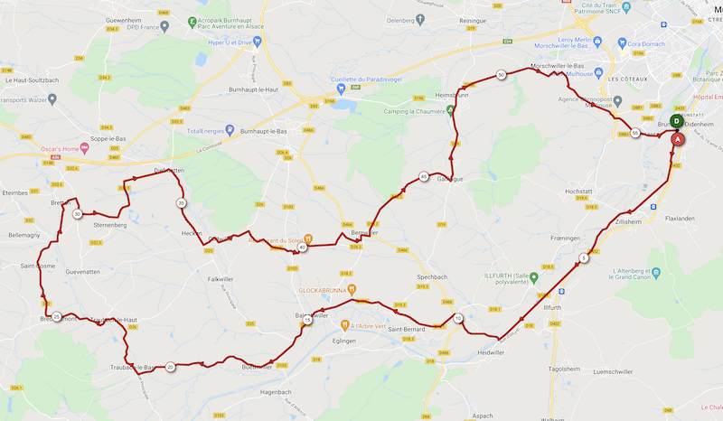 Samedi 12/03 Vélo de route Captu322