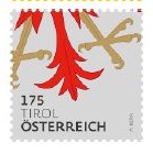 Freimarkenserie "Heraldik" ab 1. Jänner 2017 Hoch10