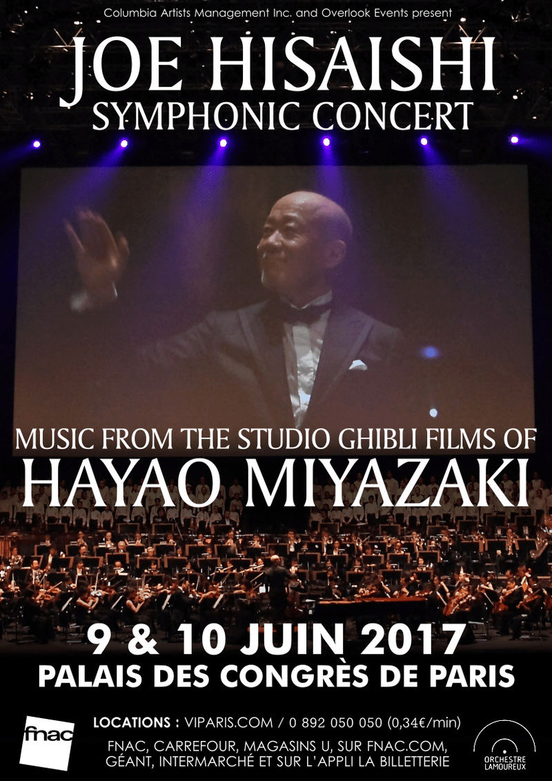 Joe Hisaishi en concert à Paris!