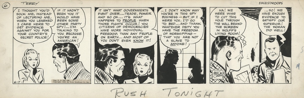 Terry et les pirates de Milton CANIFF - Page 7 Caniff14