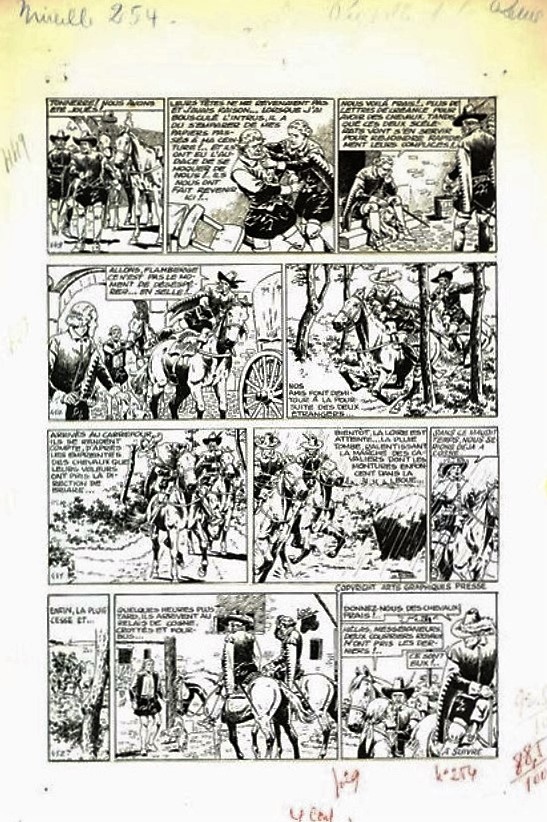 Etienne LE RALLIC, le chantre de la bande dessinée historique - Page 5 Le_ral13