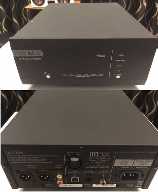 Musical Fidelity M1 DAC (Used) SOLD M111