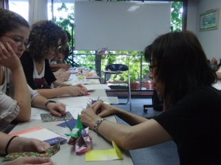 Atelier Origami le 26 juillet Cimg1012