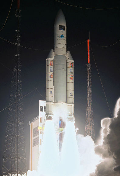 200ème lancement d'Ariane emporte l'ATV Johanes Kepler 40332210