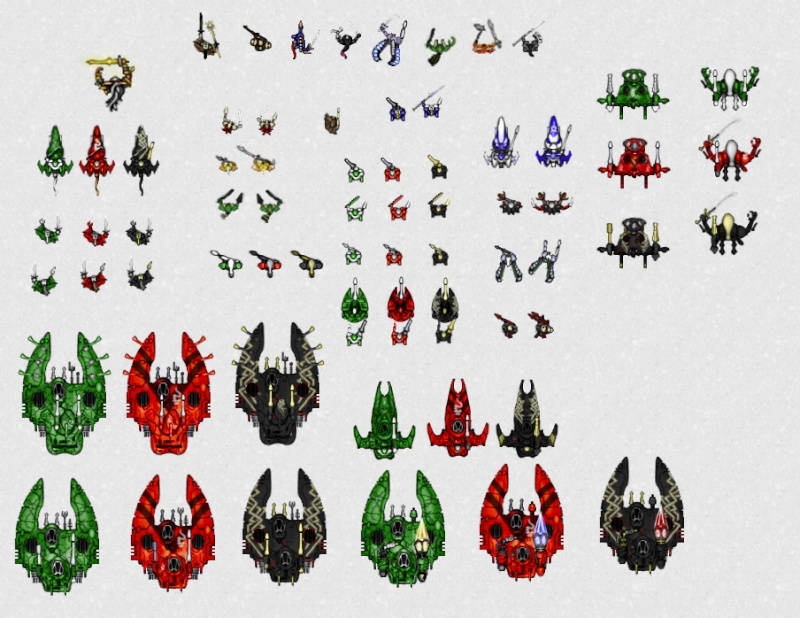 Sprites W40k Eldar10