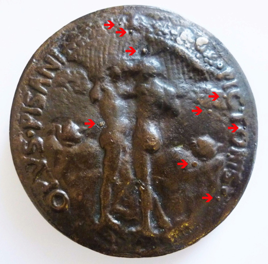 Médaille renaissance italienne Pisanello ? Revers10