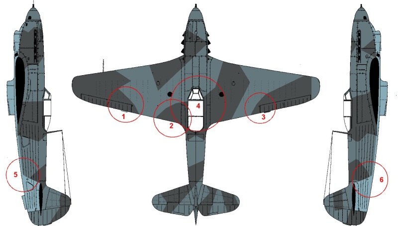 Yakovlev Yak-3 / Самолет Як-3  "Neuneu" - Special Hobby 1/32 WIP - Page 16 12041510