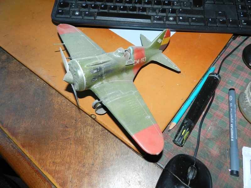 Polikarpov I-16 type 10 ("Mosca" républicaine espagnole) ... reprise complète ! - 1/32 Dscn4559