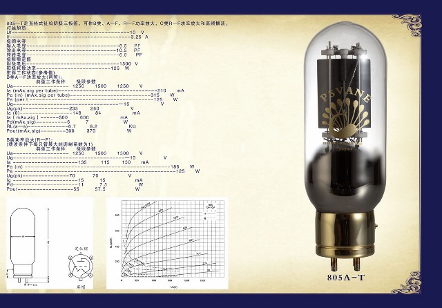 PSVANE 805A-T/805-T vacuum tube 805a-t10