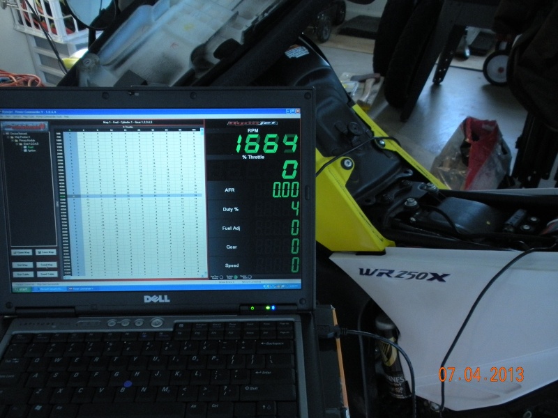 PC-V Software Showing RPM's @ Idle Rpm10