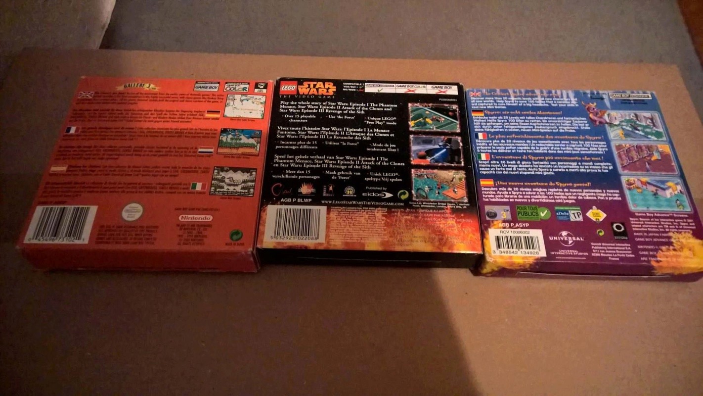 Estimation Game Boy Consoles en boite et jeux. 6_610