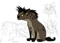 Animation Le roi lion Hyene10