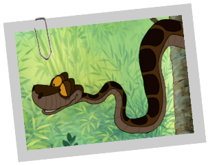 Grande animation LE LIVRE DE LA JUNGLE Kaa10