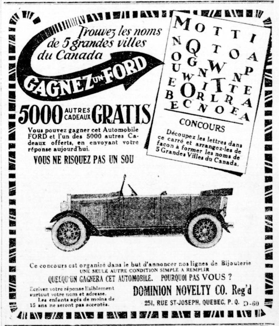Les tirages d'autos, c'était populaire ! 1928_j10