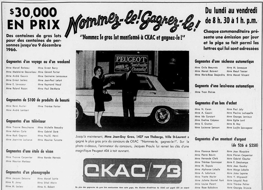 Les tirages d'autos, c'était populaire ! 1966_175