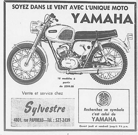 Publicité de moto en 1967 1967_036