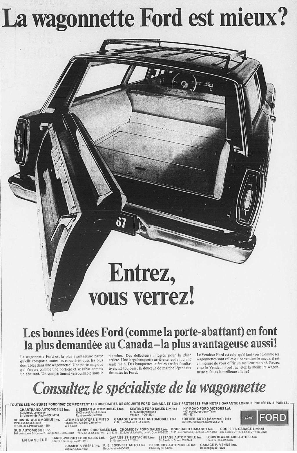 Vieilles publicité Ford/Mercury au Québec - Page 3 1967_083