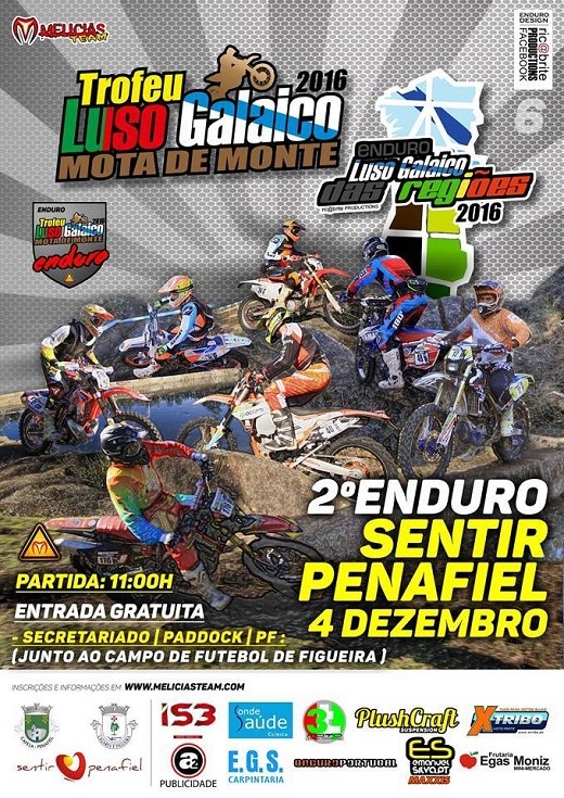 TLG 2016 - Enduro das Regiões | 2º Enduro Sentir Penafiel Cartaz10