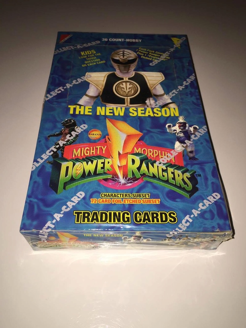 (VDS) Trading cards Street Fighter, DBZ, Power Rangers 15133811