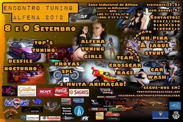 Encontro Tuning Alfena 2012 - 8 | 9 de Setembro de 2012 Flyer210
