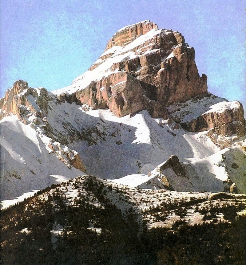 Paysage enneigés des alpes françaises Massif12