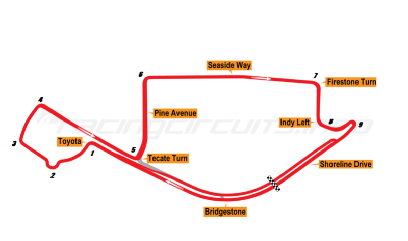 TORA IndyCar Series Round 1 January 14th - Long Beach Longbe10